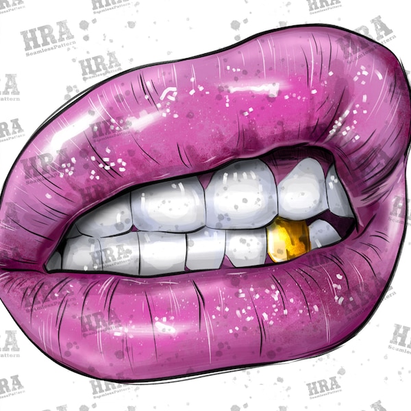 Lips Mouth Grillz Png Sublimation Design, Gold Teeth Png, Mean Mug Mouth Png, Golden Grillz Png, Teeth With Gold Grill Png, Digital Download