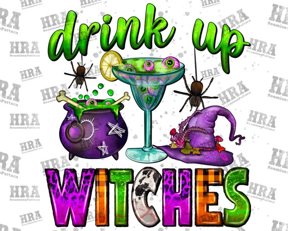 Drink up Witches Png Sublimation Design Cauldron Png Pumpkin - Etsy
