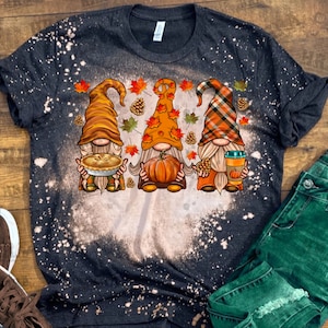 Fall Gnomes Png Sublimation Design, Fall Png, Autumn Png, Pumpkin Png, Thanksgiving Gnome Png,Autumn Leaves Png, Fall Color Png Downloads image 2
