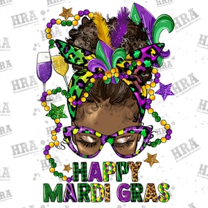 1/2/3pc,Mardi Gras Carnival Iron-On Transfer For Clothing Patches Mardi Gras  Party DIY Washable T-Shirts Thermo Sticker
