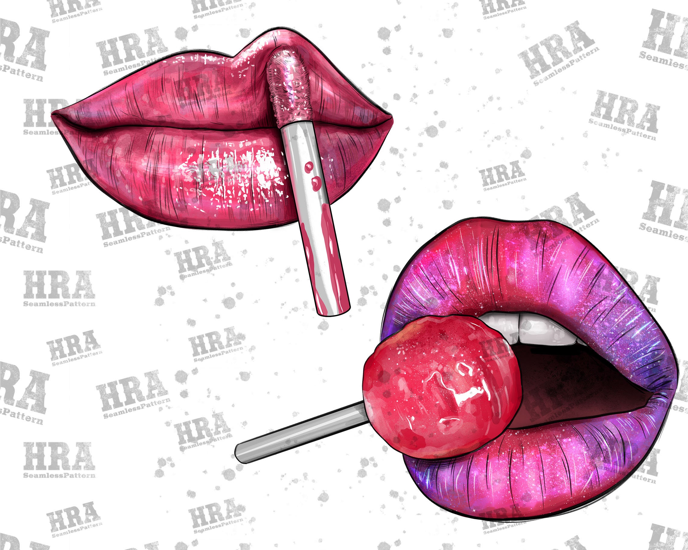 16 Lips Png Sublimation Design Bundle, Lips Bundle Png, Hand Drawn Lips ...
