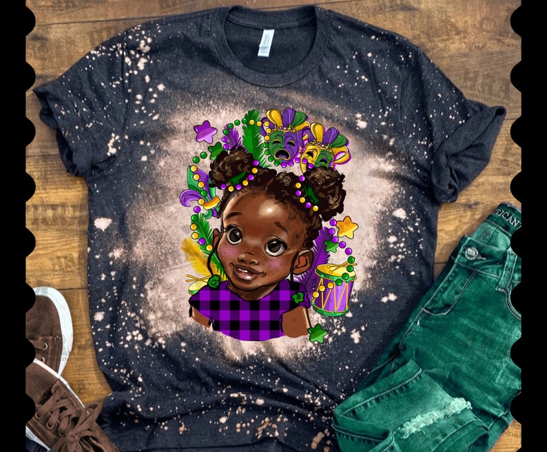 mardi gras black girl
