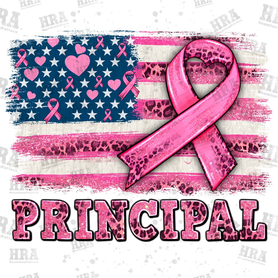 Principal American Cancer Flag Png, Breast Cancer Awareness Png, Pink ...