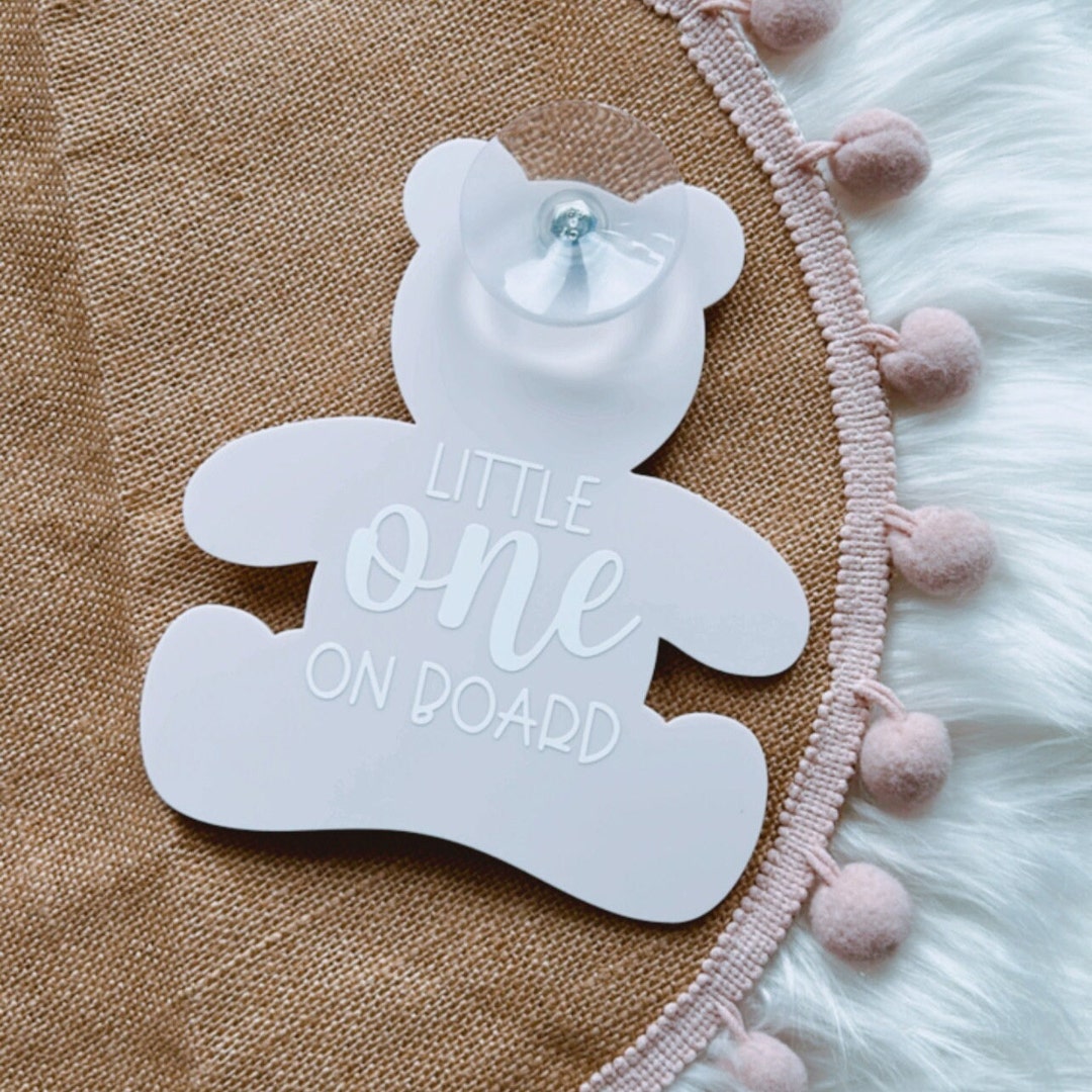 Firstcry Baby On Board Sign - Pink