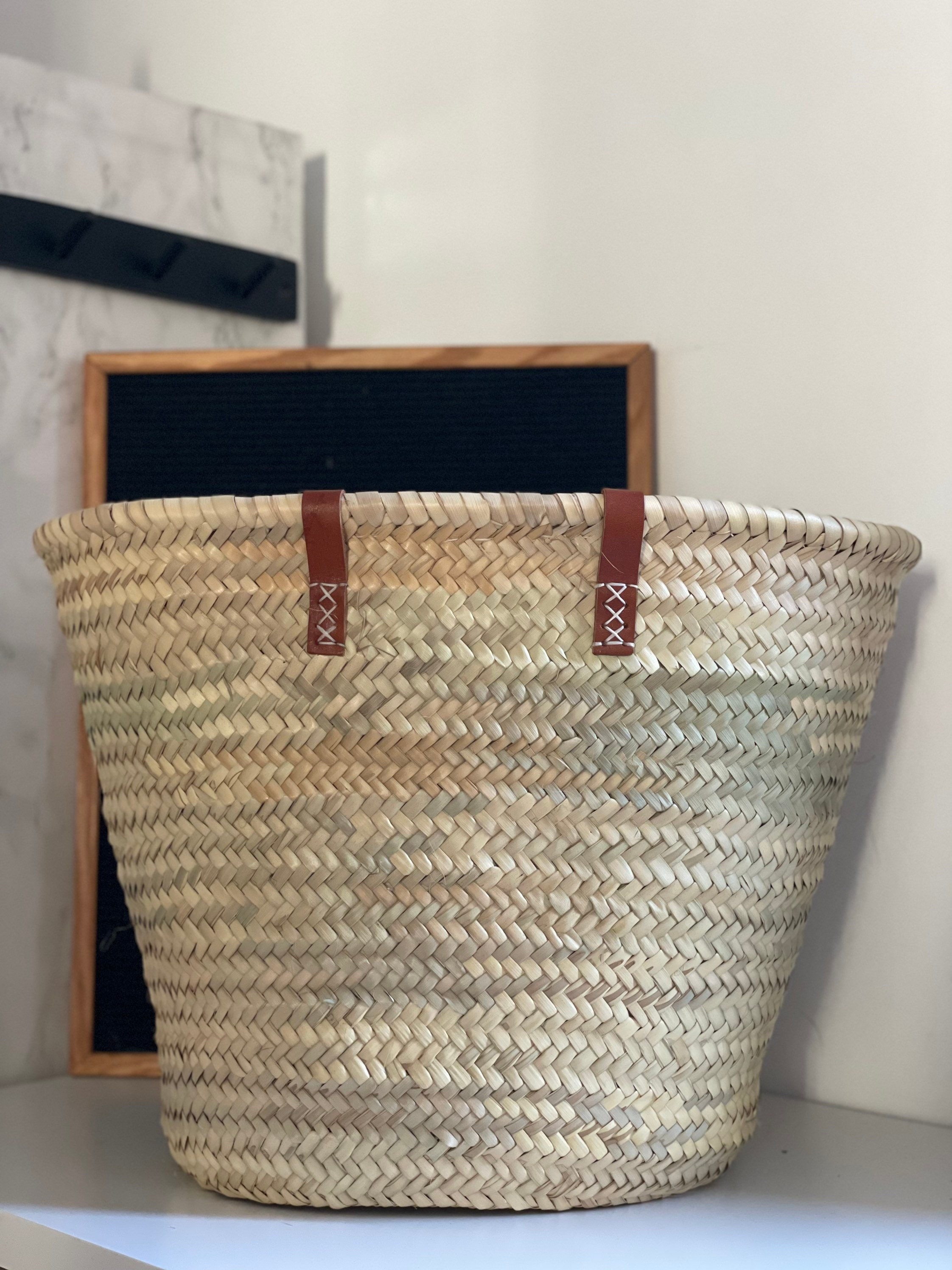 Capazo Big Con Asas Larga Y Cierre tipo Saco Etsy UK