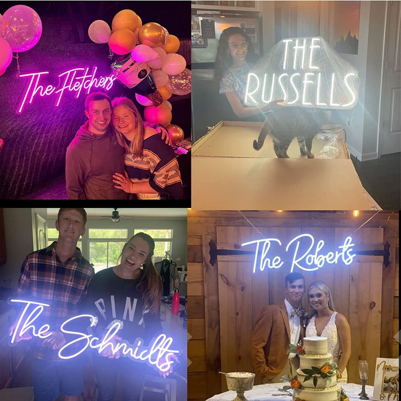 Custom neon sign neon sign aesthetic custom neon sign etsy