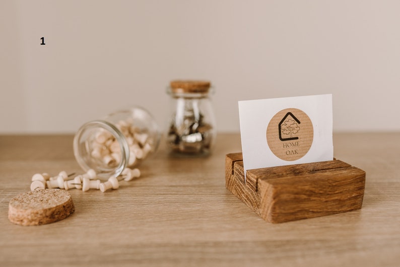 Wooden desk organizer modular, oak image 5