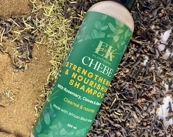Chebe Stärkande och Närande Schampo – Med Rosmarin, Kryddnejlika och Aloe Vera