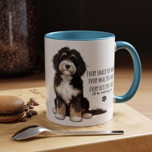 Bernedoodle Mug Funny Dog Mug Bernedoodle Gift Dog Lover Coffee Mug Cute Bernedoodle Cup Dog Breed Mug Two Sided Cup image 6