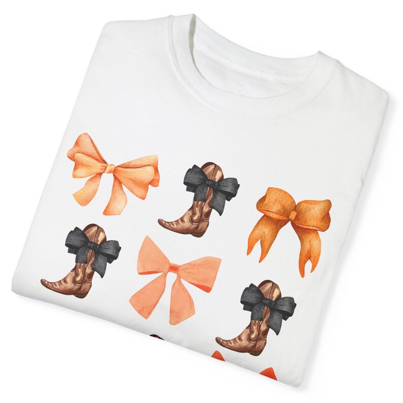 Oklahoma Coquette Bow Shirt State Pride Tee Cute Southern Cowgirl Top Country Girl Boho Retro Western Graphic Women Comfort Colors image 8