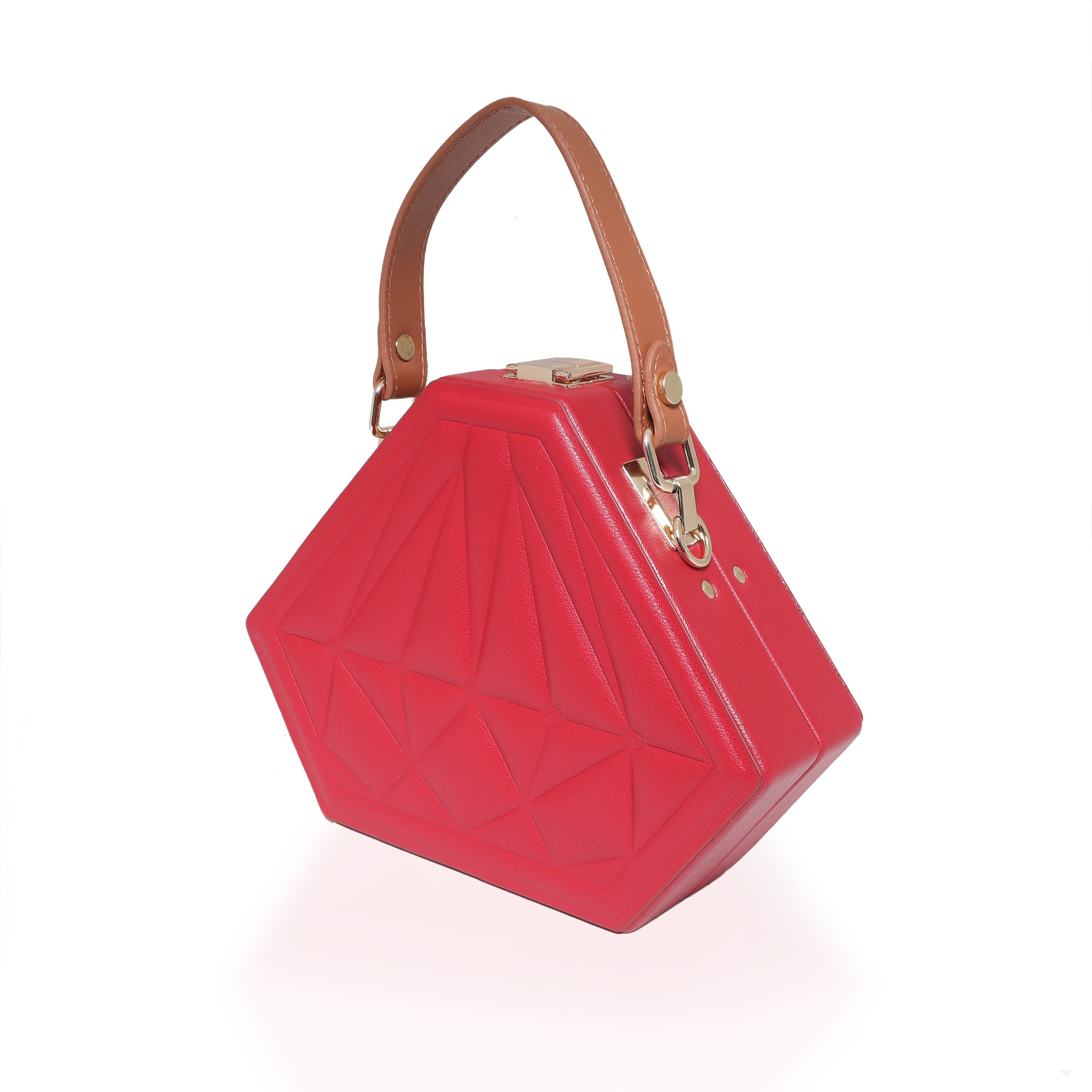 The Diamonte Red Bag Box Clutch Red Party Bags Clutches and - Etsy