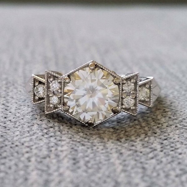 Replica Engagement Ring Etsy