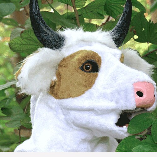 Fursuit store Cow Head Mask | Furry Cow Head | Cow Head