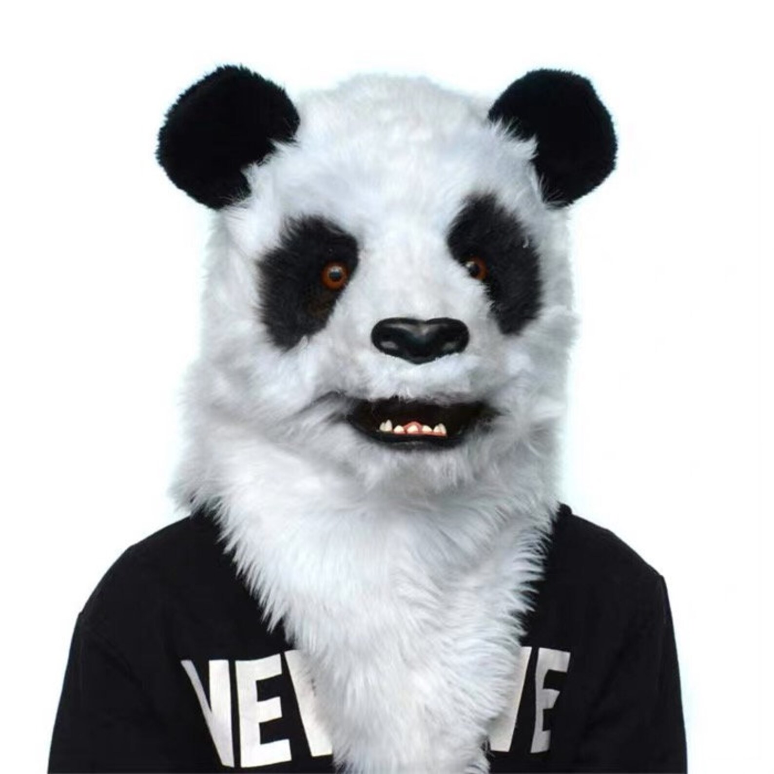 Furry Panda Head Mask Cosplay Panda Fursuit Head Etsy UK