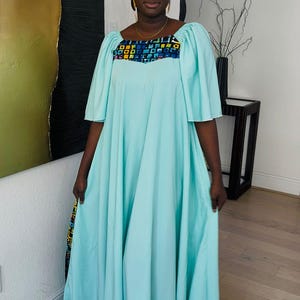 Ankara dress/ kaftan dress/ fits Small to Medium Sizes/ African dress