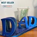 Flip Text Names-Custom 3D Personalized Name -Name Gift- Sign- Desk Name-Plate-Custom Double Word Ambigram Illusion/Flip Name Art NP01 product logo