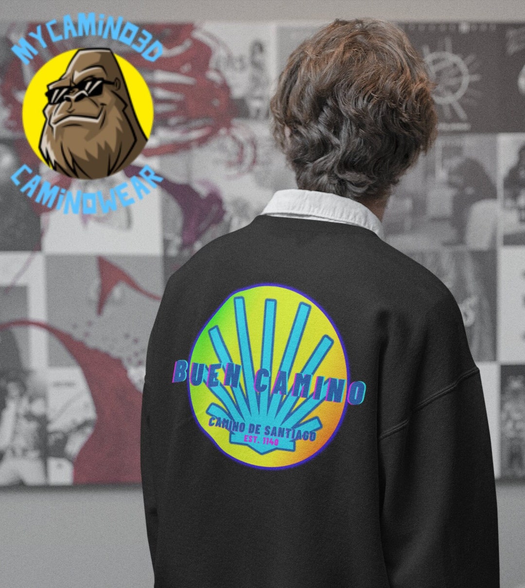 CAMINO DE SANTIAGO Sweatshirt Show off Your Love for the Camino With