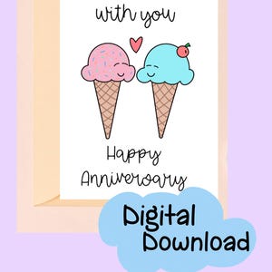 PRINTABLE Anniversary card, congratulations wedding card Occassion card wedding card wedding ceremony, anniversary announcement, celebration