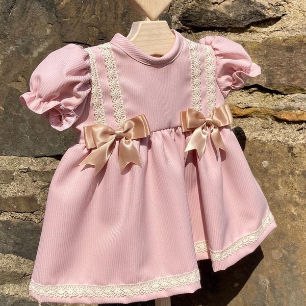 Dusty Pink Dress Etsy UK