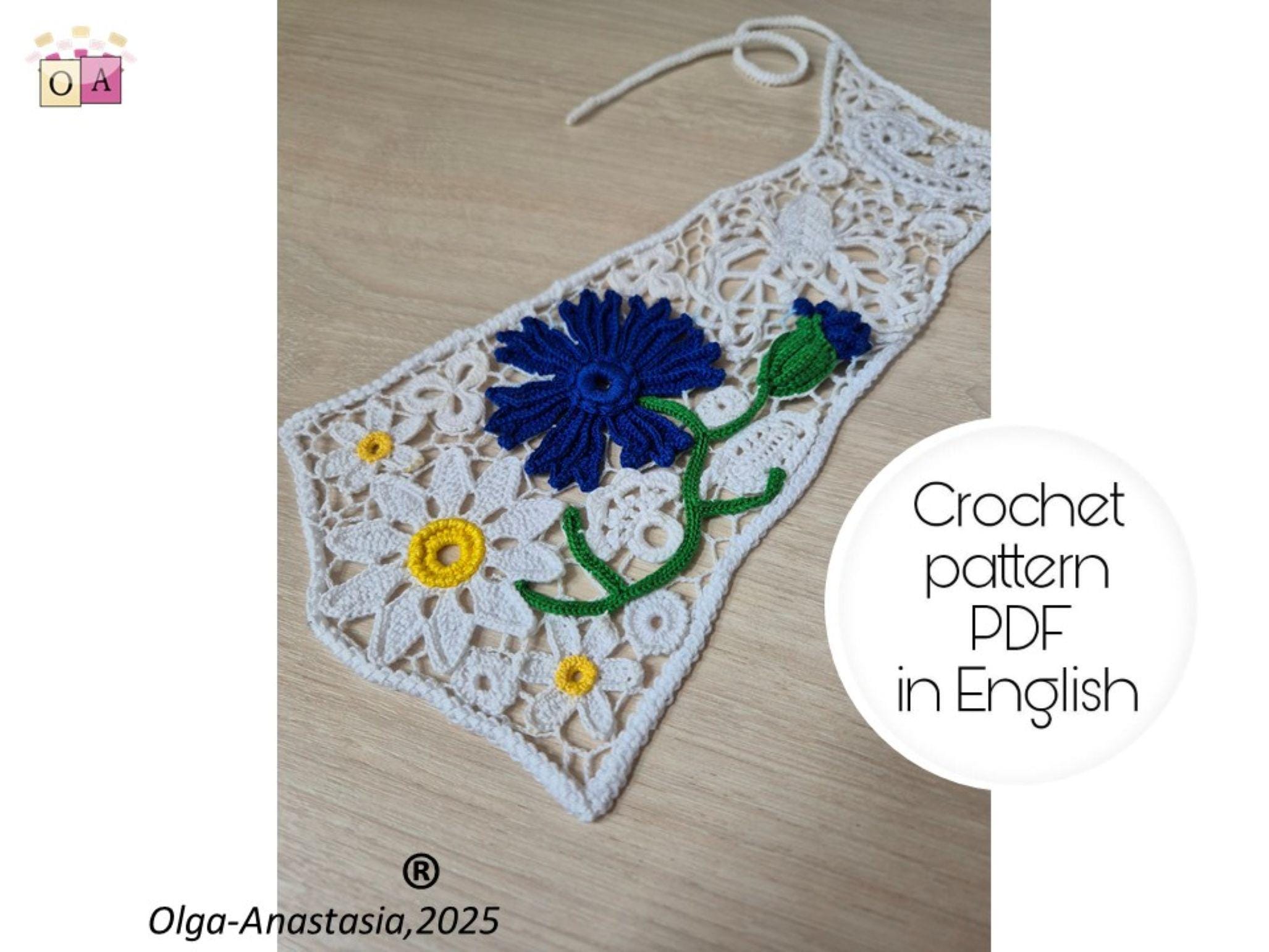 Bohemian Lace Tie Crochet Pattern