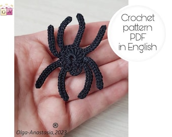 Spider Crochet Pattern: Easy Halloween Tutorial (PDF Pattern)
