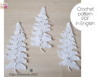 White Christmas Tree Crochet Pattern: Holiday Applique (PDF Pattern)