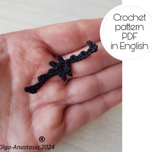 Halloween crochet pattern Bat - easy crochet pattern for Halloween scary holiday - Fracking bat and horror bat detailed crochet Halloween