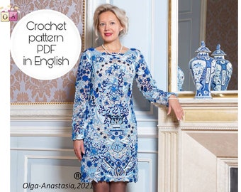 Irish Lace Crochet Dress Pattern: 3 Styles (PDF Pattern)