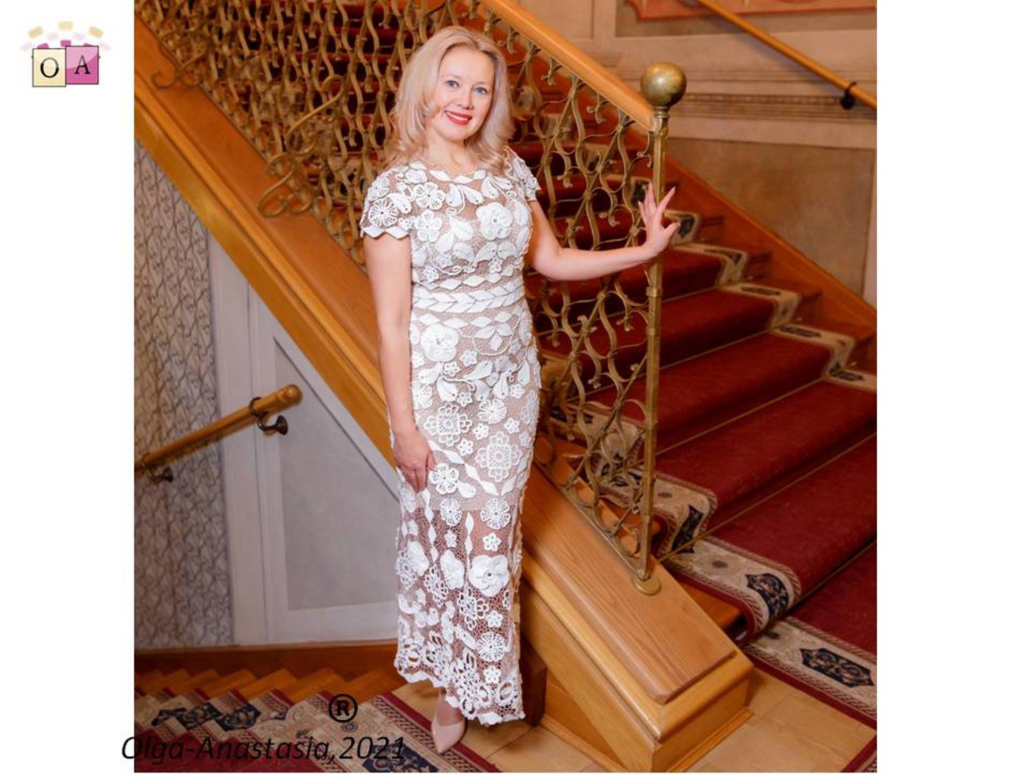 36 Crochet Wedding Dresses for a Handmade Bridal Look 29 Irish Lace Crochet Wedding Dress Pattern: Floral Cotton