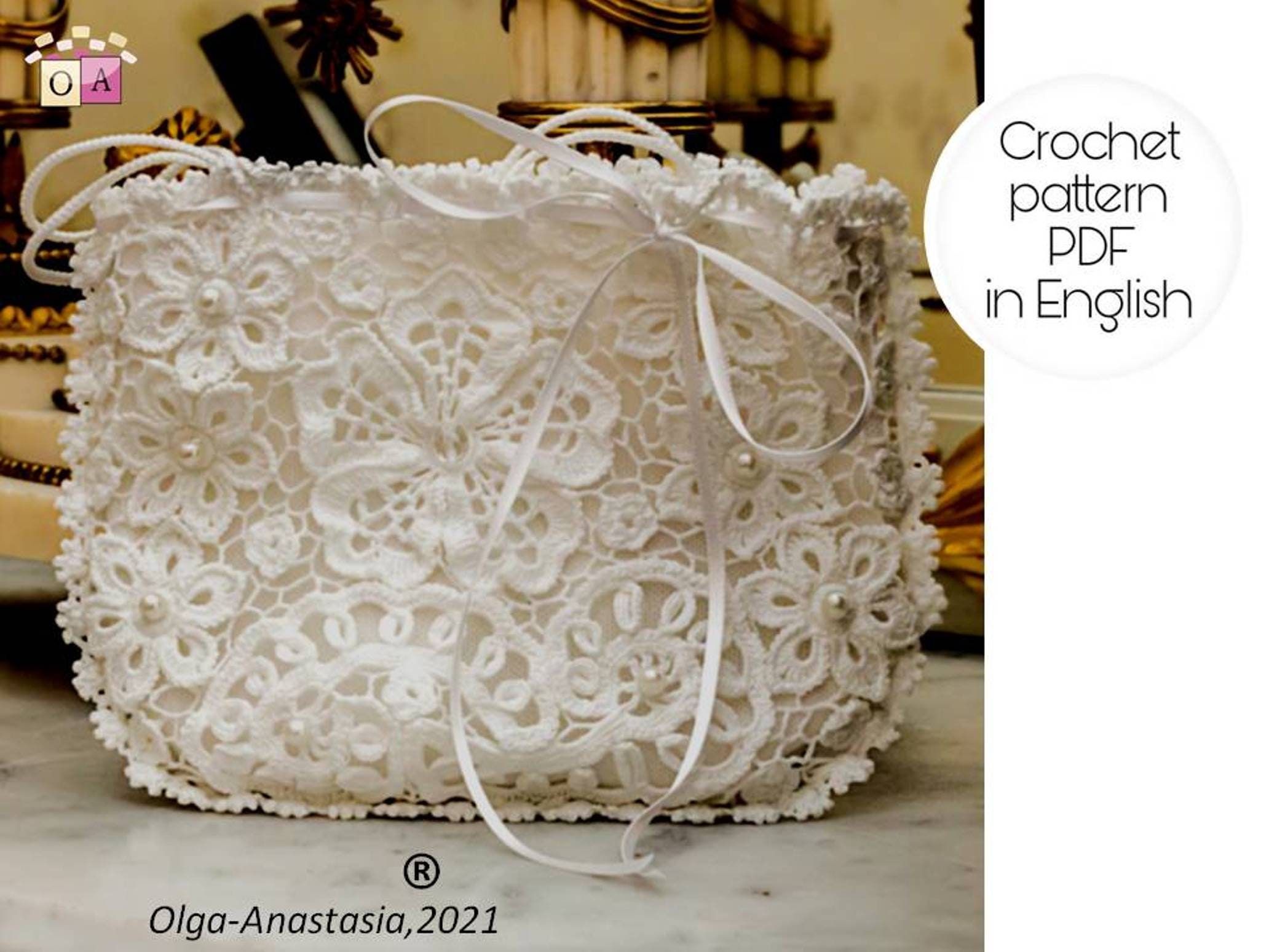Vintage Lace Bag - Etsy