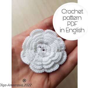アイルランドのかぎ針編みのバラ - かぎ針編みのパターンのバラ - ヴィンテージのかぎ針編み - DIY のかぎ針編み - 詳細なチュートリアルのかぎ針編み - ビクトリア朝のレース - 詳細なチュートリアルのかぎ針編み