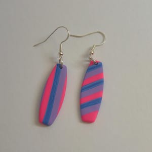CLAY EARRINGS | Dangle earrings | Statment earrings | Unique earrings | Colorful earrings | Hypoallergenic