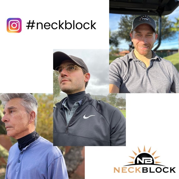 NeckBlock Sun Gaiter - Neck & Chest Sun-protective Cover Upf 50+