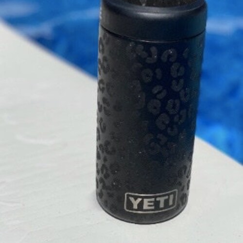 Cheetah Yeti Slim Can Etsy