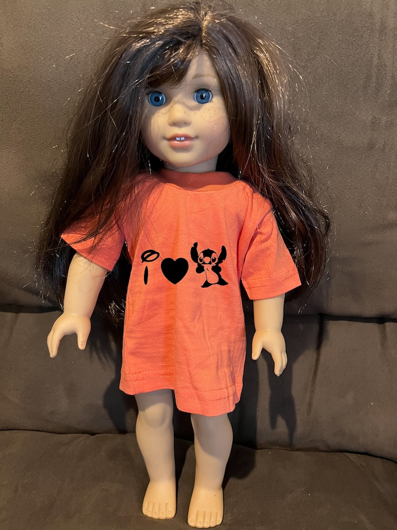 Personalized American Girl Doll Shirts Etsy