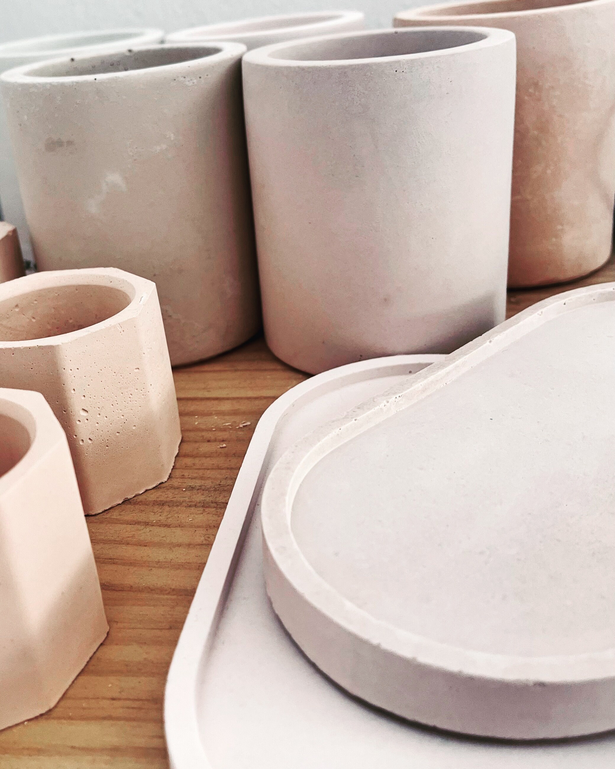 Cement Jars for Candles Etsy