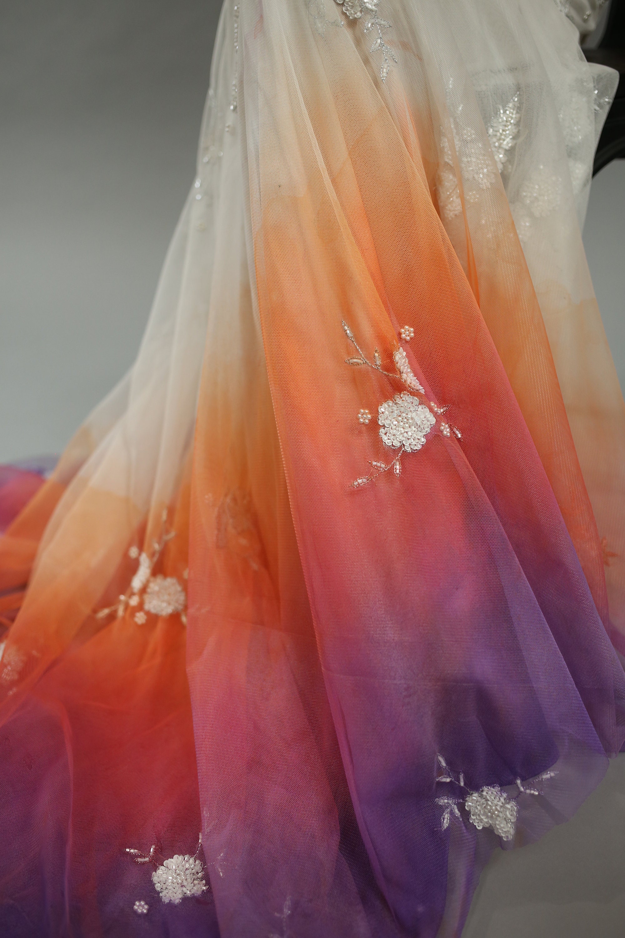 orange and purple wedding dress Orange And Purple Wedding Dress Purple And Orange Wedding Dress