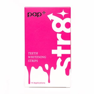 STR8 PAP + Bandes de blanchiment des dents | Blanchissement dentaire