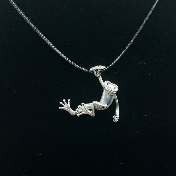 Tree Frog Pendant Etsy