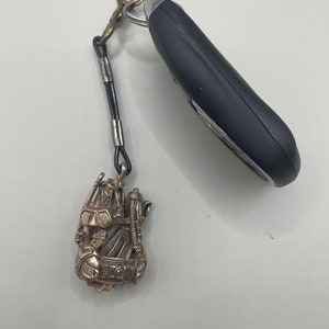 Brass Scuba Gear Keychain: Handmade Diving Accessories, USA