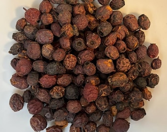 Wildcrafted Hawthorn Berries