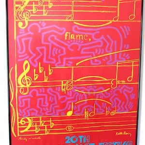 Serigrafia originale Andy Warhol & Keith Haring