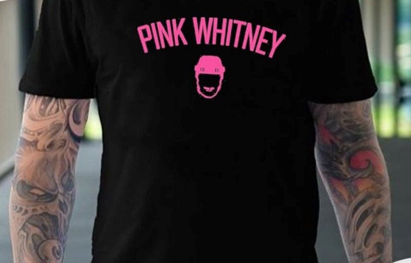 Pink Whitney Authentic Basketball Jersey | Spittin' Chiclets Black