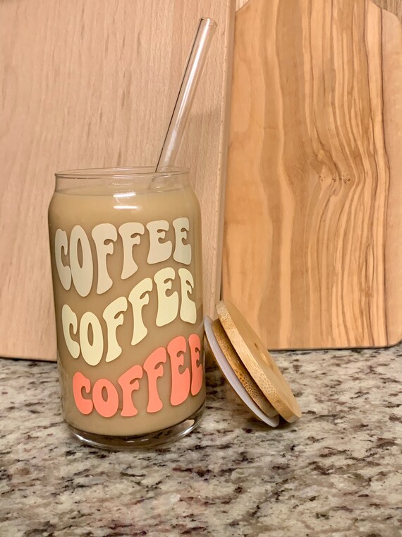 Libbey Coffee Glass Retro Coffee Glass Coffee Glass With Etsy