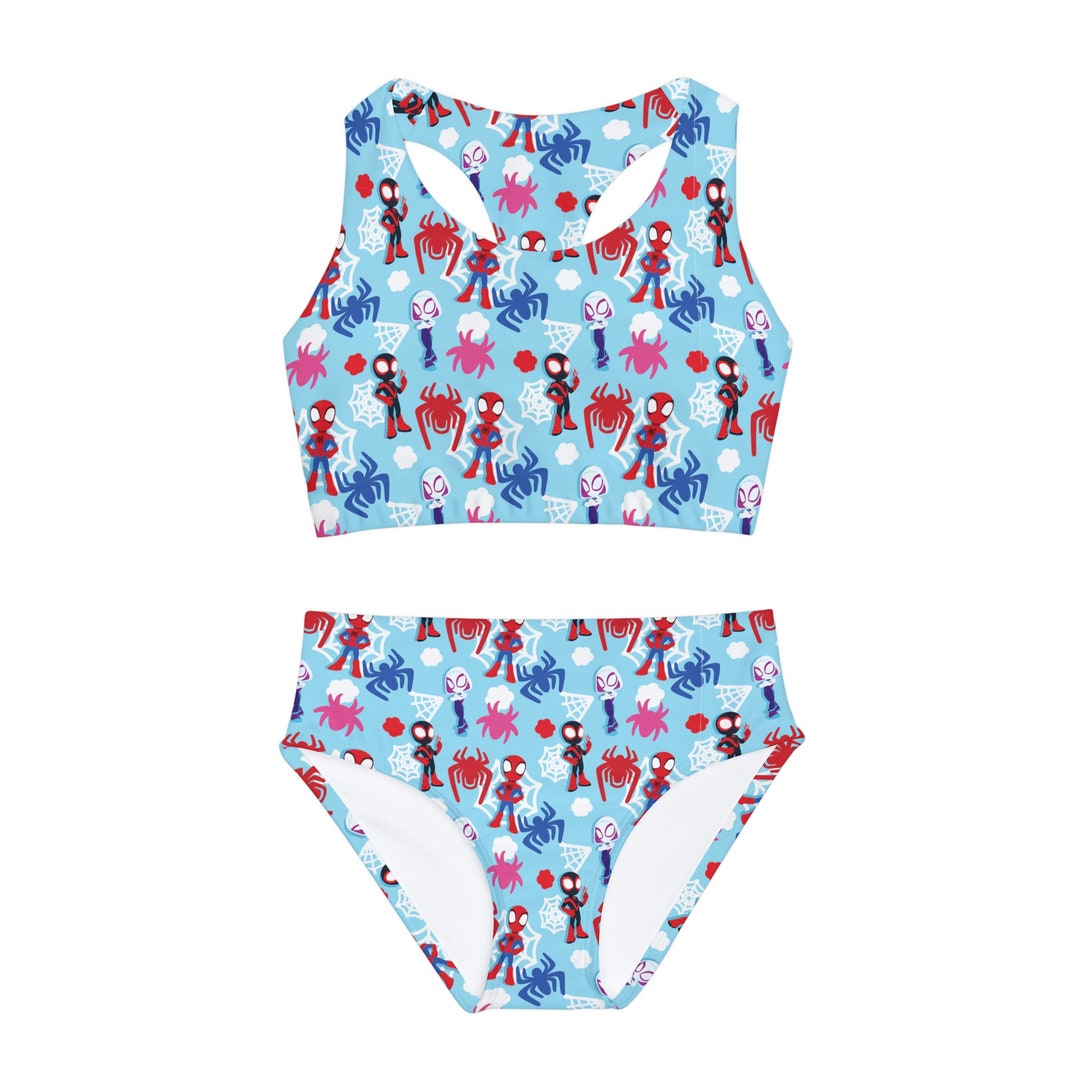 Spidey Two Piece Swimsuit - Etsy