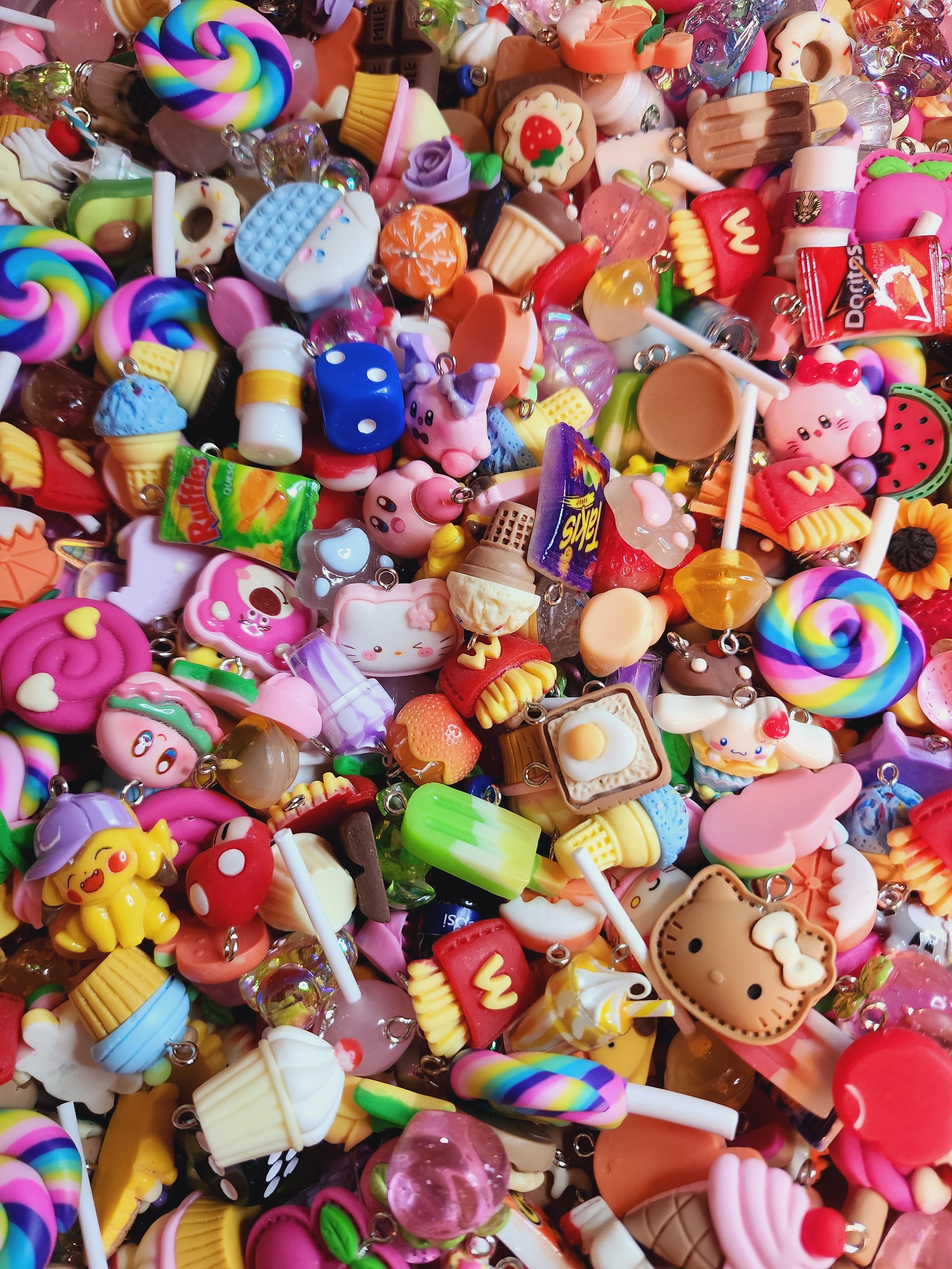 Resin Charms for Bracelets, Bangle Charms, Bracelet Charms, Kawaii Charms,  Mixed Charms, Bulk Charms, Wholesale Charms, Charms for Bangles -   Sweden