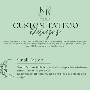 Small Custom Tattoo Design