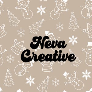 Christmas  Neutral Retro Boho Snowman  Winter Holiday Tile Surface Baby Pattern, Fabric Digital Paper Download Commercial Fabric Design