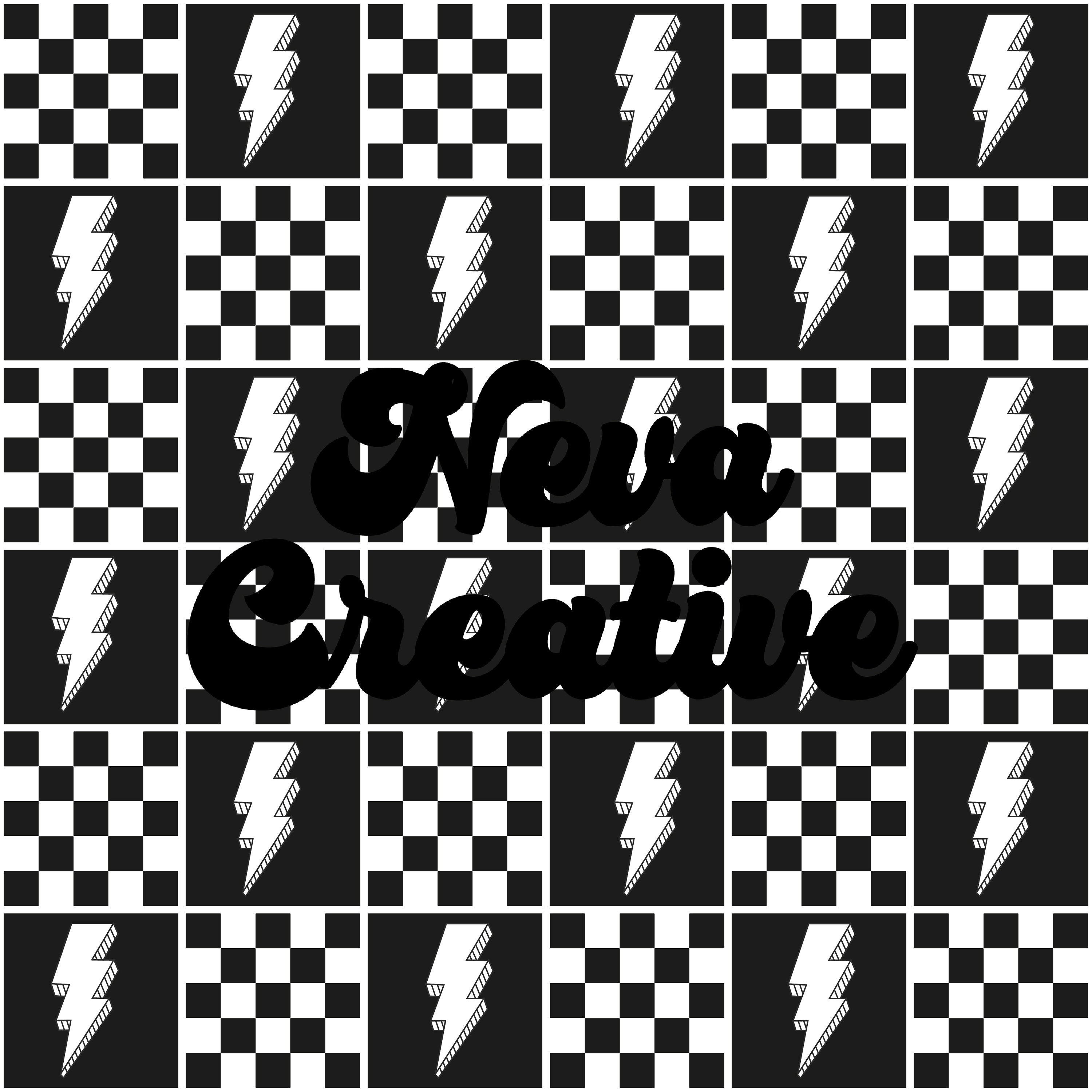 Checkered Lightning Bolt Seamless Pattern: Boy Fabric File (JPG) - Etsy