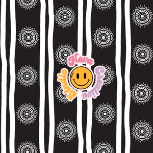 Motivo etnico senza cuciture a righe Boho / Carta digitale / Uso commerciale / Tessuto per bambini / Scrapbooking / Download immediato / Best seller